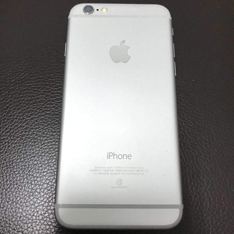 iPhone 6 16G 銀（二手）可議價【聊聊】