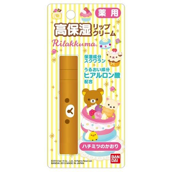 促銷品日本 Bandai 拉拉熊蜂蜜香護唇膏3.6g