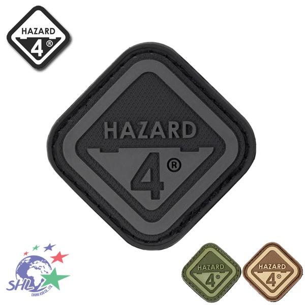 Hazard 4 Logo 菱形臂章 / 多色可選 / PAT-H4【詮國】