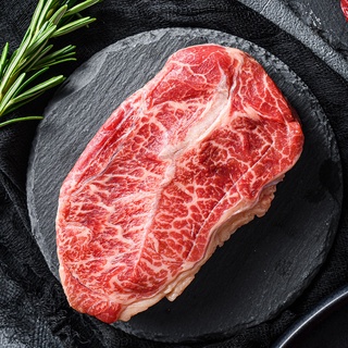 【上野物產】澳洲進口 雪紋牛排(100g)片 牛肉 牛排 原肉現切 #16