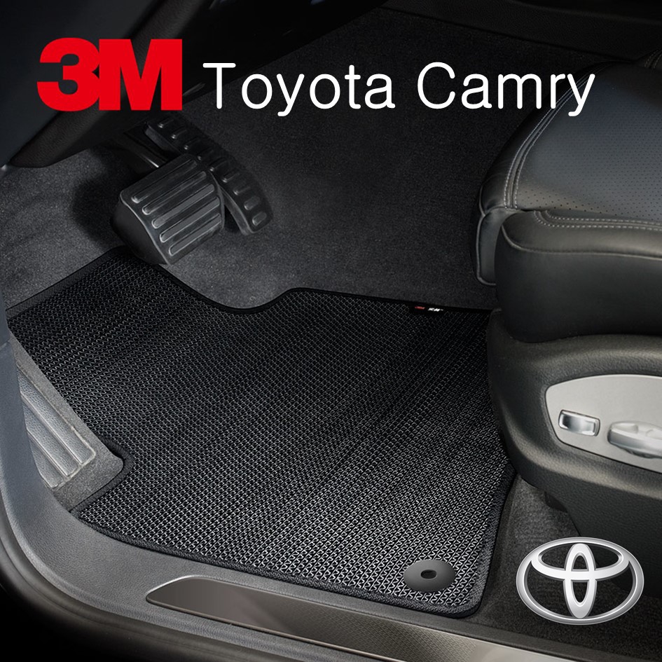 3M安美車墊 Toyota YARIS　RAV4　ALTIS  CAMRY適用/專用車款 (黑色/三片式)