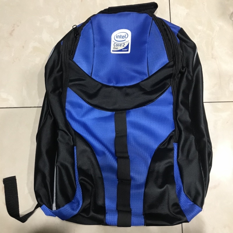 Intel 英特爾 寶藍色筆電後背包