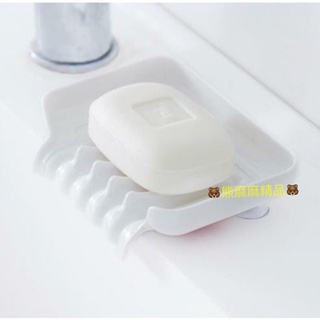 🐻熊麻麻精品🐻🔥現貨🔥日本ECHO 吸盤式肥皂瀝水架 香皂架 吸盤肥皂架 皂盒 肥皂收納