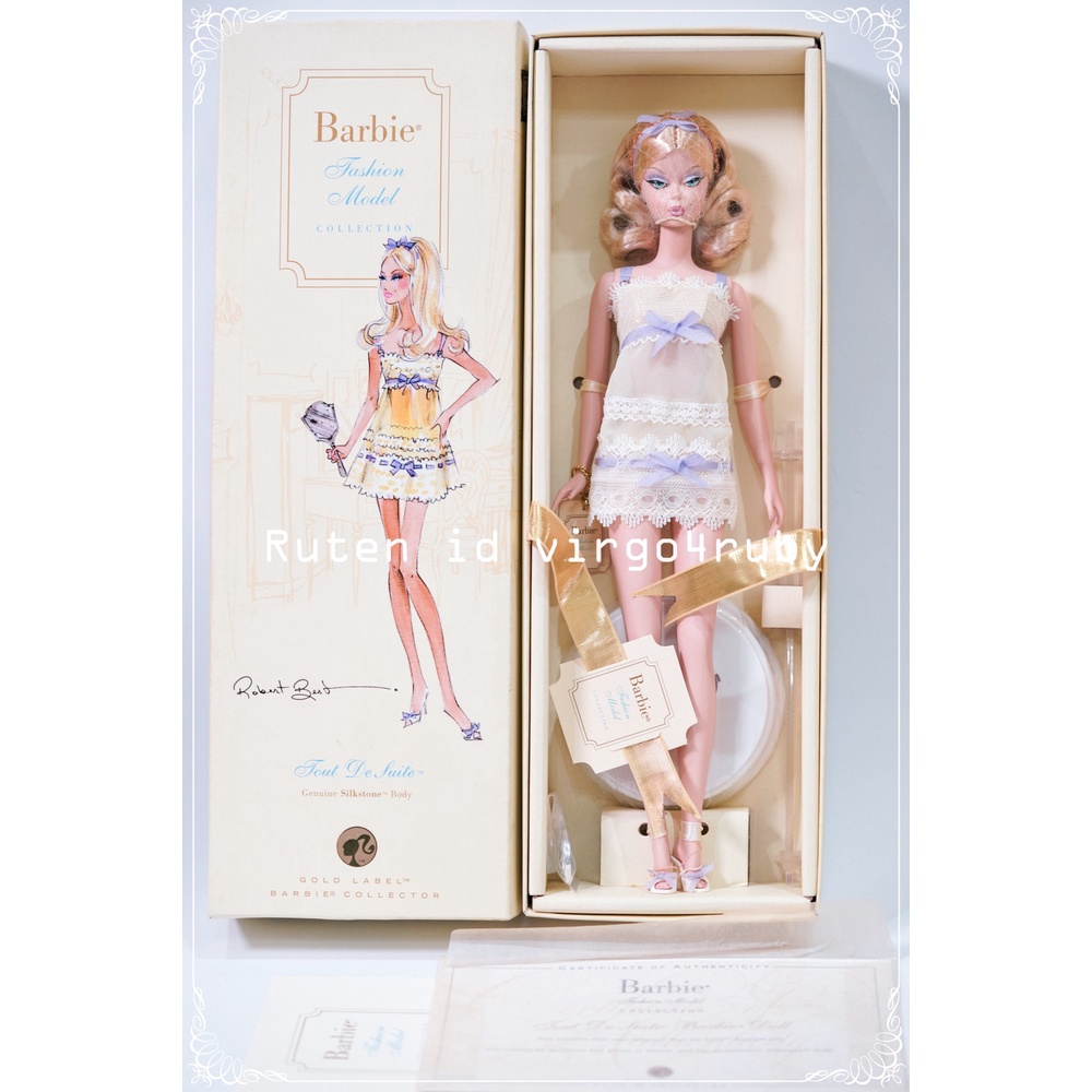 收藏型芭比 / 名模系列 Tout De Suite BFMC silkstone barbie