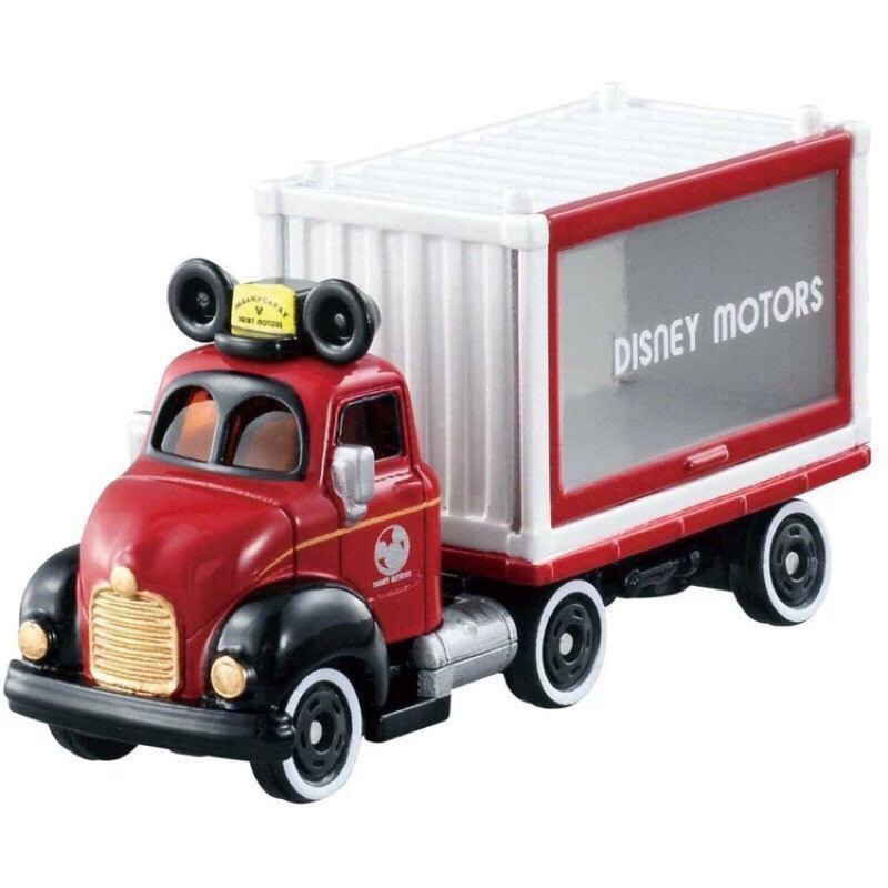 日本進口正版迪士尼TOMY TOMICA 多美小汽車 米奇貨櫃車