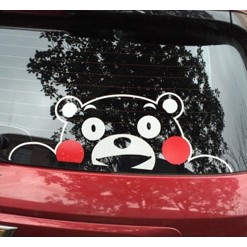 🐼現貨🐼熊本熊 壁貼 車貼 貼紙 筆電 行李箱 吉祥物 防水 日本 熊本