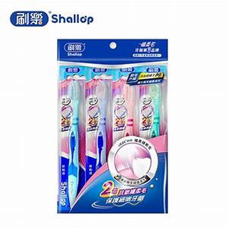 現貨-刷樂 新動感牙刷4入