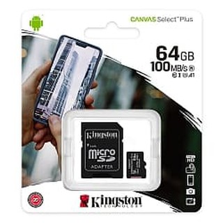【豪騰電腦】金士頓 Kingston 64GB 64G microSD TF Class 10 記憶卡 終身保固