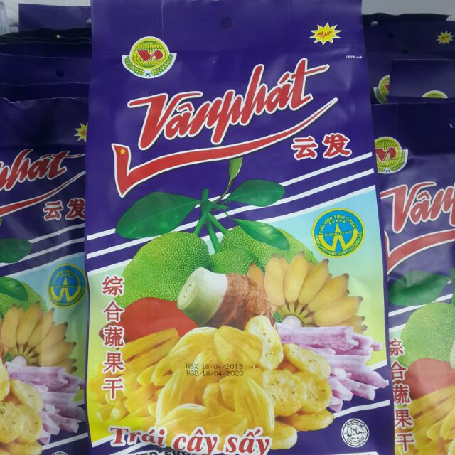 VANPHAT TRAI CAY SAY 綜合蔬果干 230g 越南 蔬果乾 云發