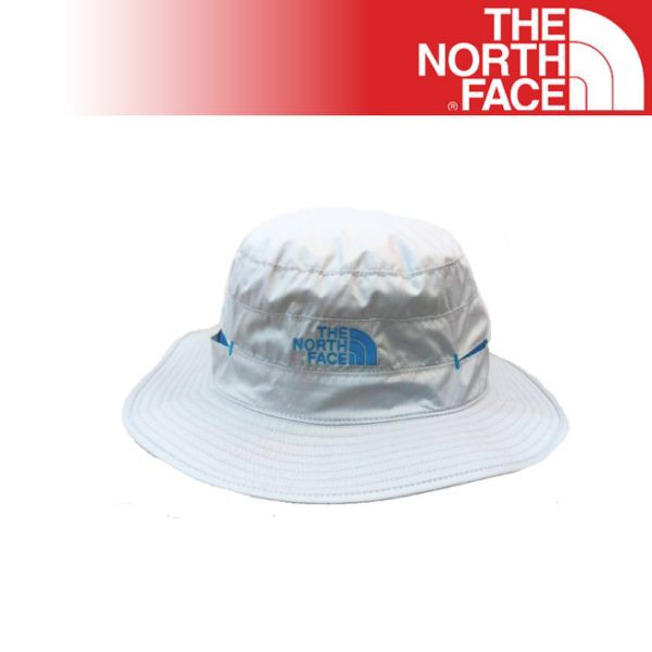 【The North Face 抗UV遮陽帽《淺灰/藍》】A6R0/登山/旅遊/遮陽帽/防風帽/大盤帽/防曬帽/悠遊山水
