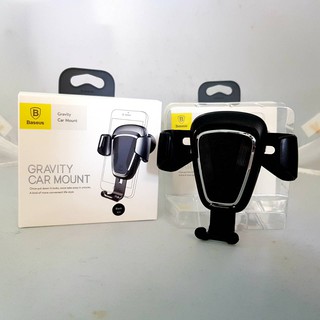 BASEUS 倍思 三角重力自動感應車用 出風口手機支架 車用手機架 車載手機架