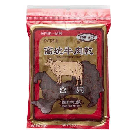 大特價[金門高坑]原味牛肉乾180g