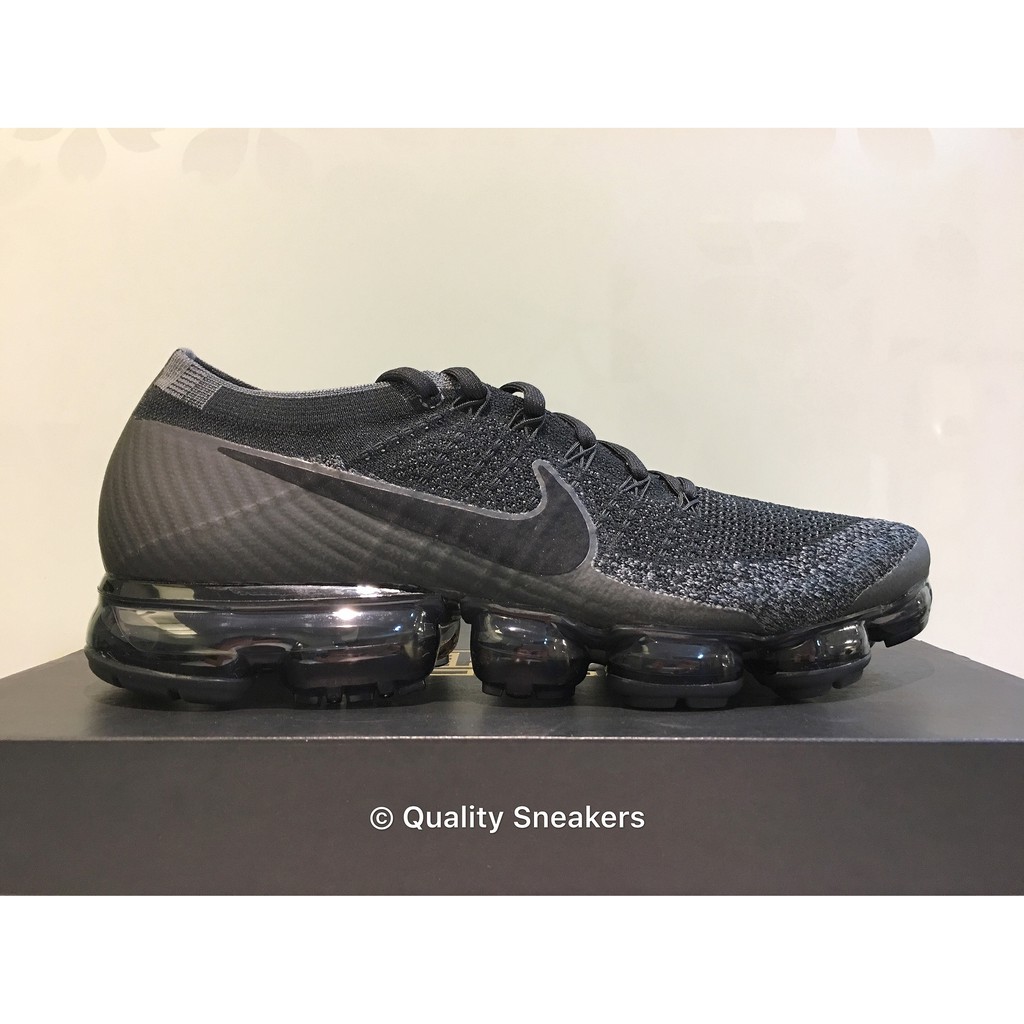 Quality Sneakers - Nike Air VaporMax Flyknit 全黑 編織 全氣墊