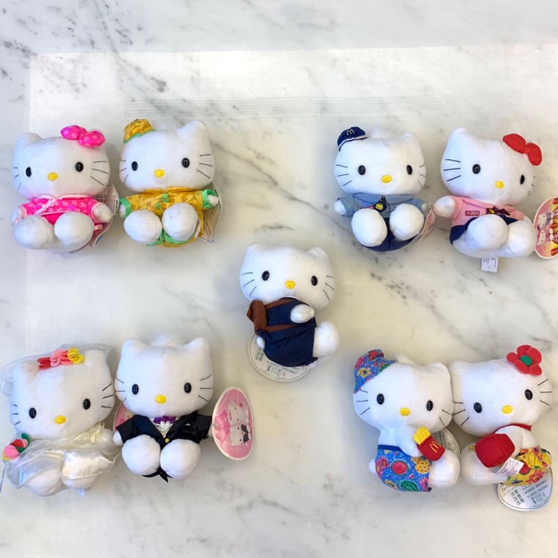 Hello Kitty 麥當勞絕版收藏娃娃