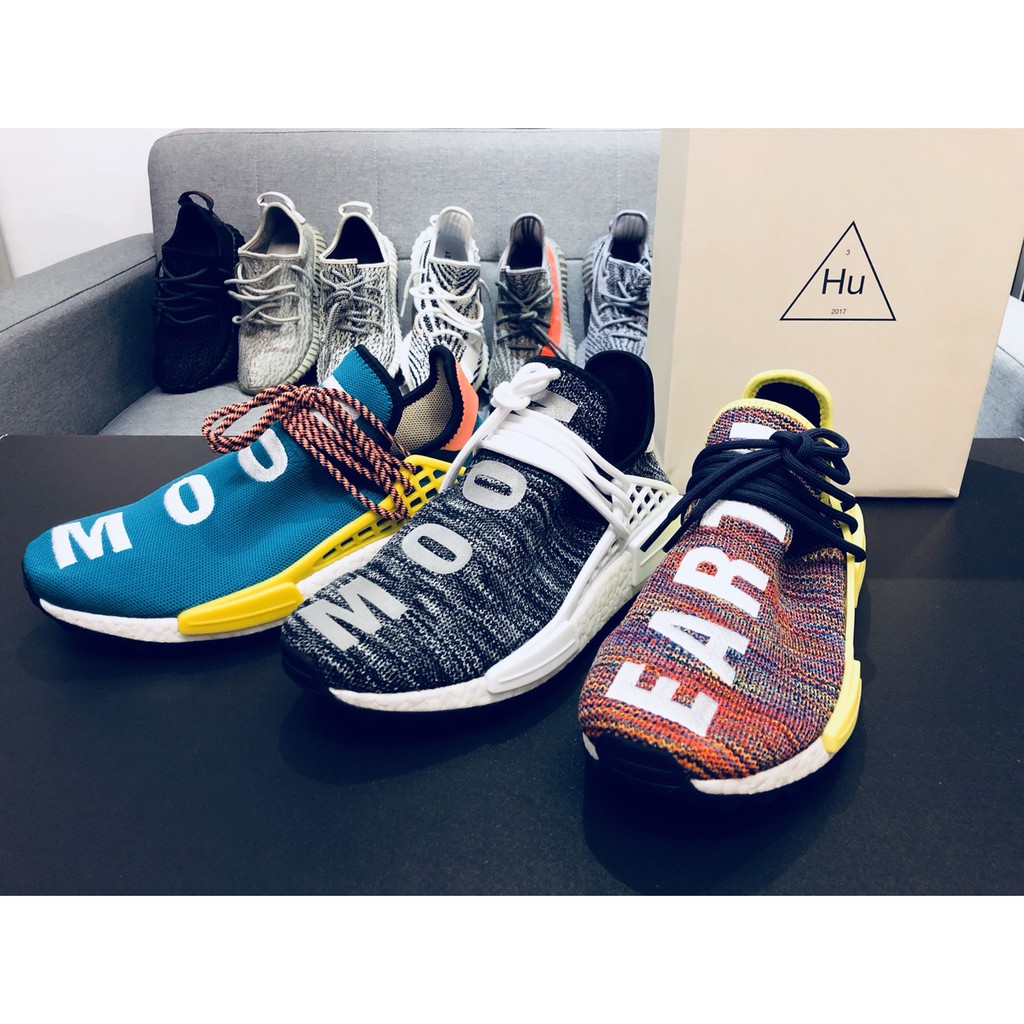 可交流可刷卡 us7 Adidas NMD 彩虹 菲董 Hu Hiking Boost 350v2 700 750