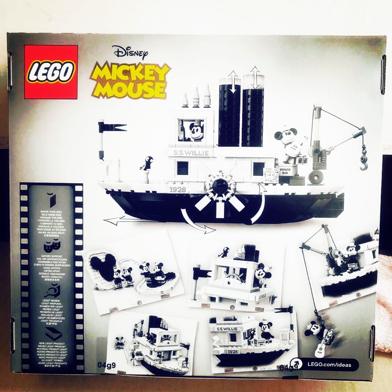 《現貨》LEGO 21317 Ideas 系列【汽船威利號】Steamboat Willie