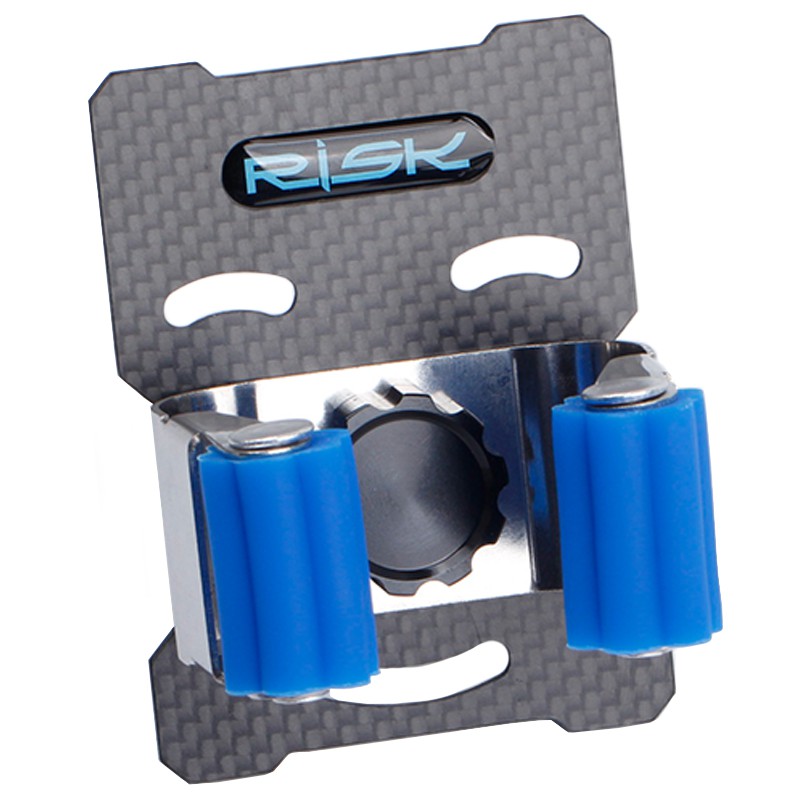 RISK碳纖維笑臉停車扣（可免鑽孔）適用登山車 公路車