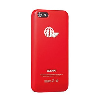 Ozaki O!Coat Fruit iPhone SE / 5 / 5S 超好吃 水果 手機保護殼-西瓜紅