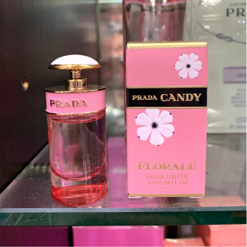 Prada Candy Florale 花花小姐女性淡香水7ml 盧亞公司貨另有售大香水歡迎詢問報價 蝦皮購物