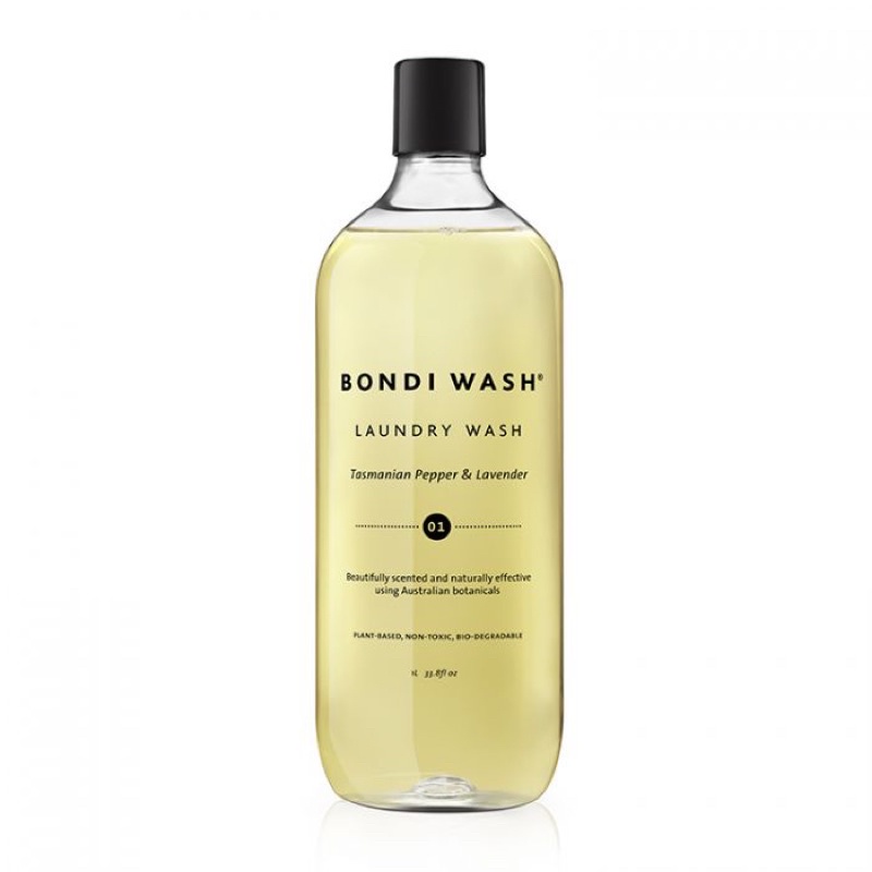 BONDI WASH 塔斯曼尼亞胡椒＆薰衣草洗衣精1000ml