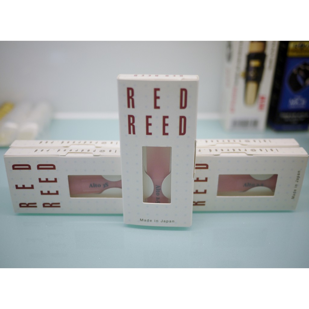 【日本〝 雅 〞合成竹片 力揚樂器總代理】╚ 力揚樂器 ╝RED REED 紅色竹片 ( 中音合成竹片 ) 薩克斯風