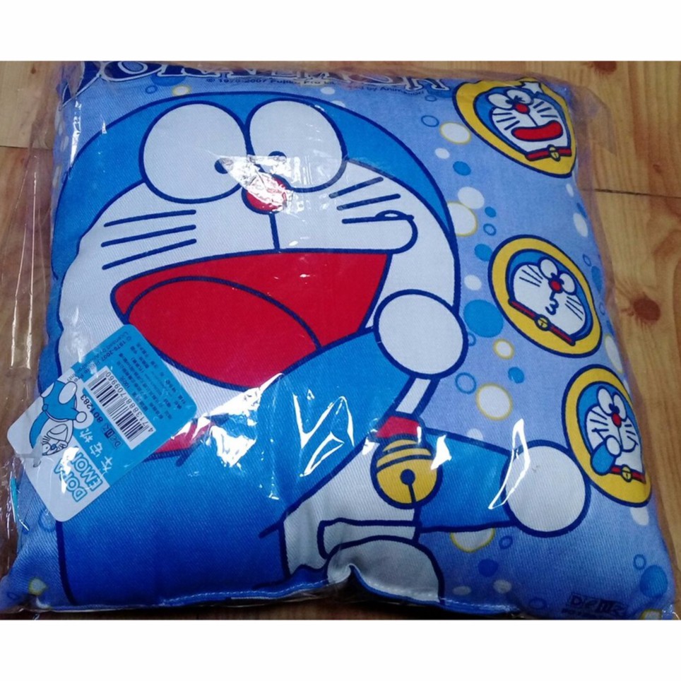 3款全新未拆哆啦A夢布面午安枕抱枕靠枕腰枕小叮噹Doraemon(1入)