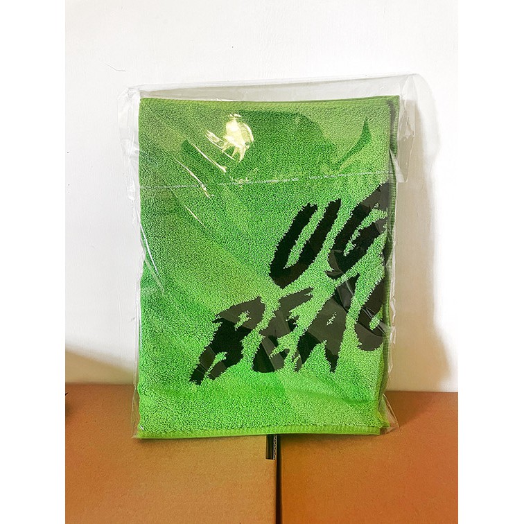 蔡依林 JOLIN 演唱會 周邊 Ugly Beauty B款 毛巾 正面綠色 現貨!!