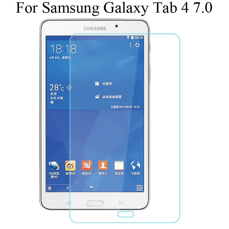 SAMSUNG 適用於三星 Galaxy Tab 4 7.0 SM-T230 T231 T235 T235Y 鋼化玻璃屏