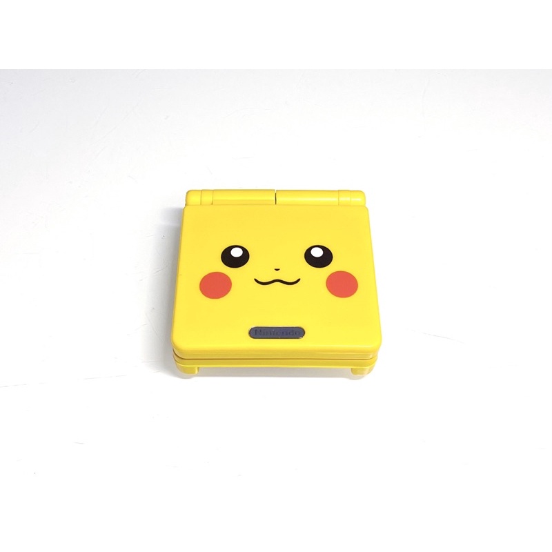 【勇者電玩屋】GBA正日版-9.9成新 GBA SP 皮卡丘款（Gameboy）外殼翻新