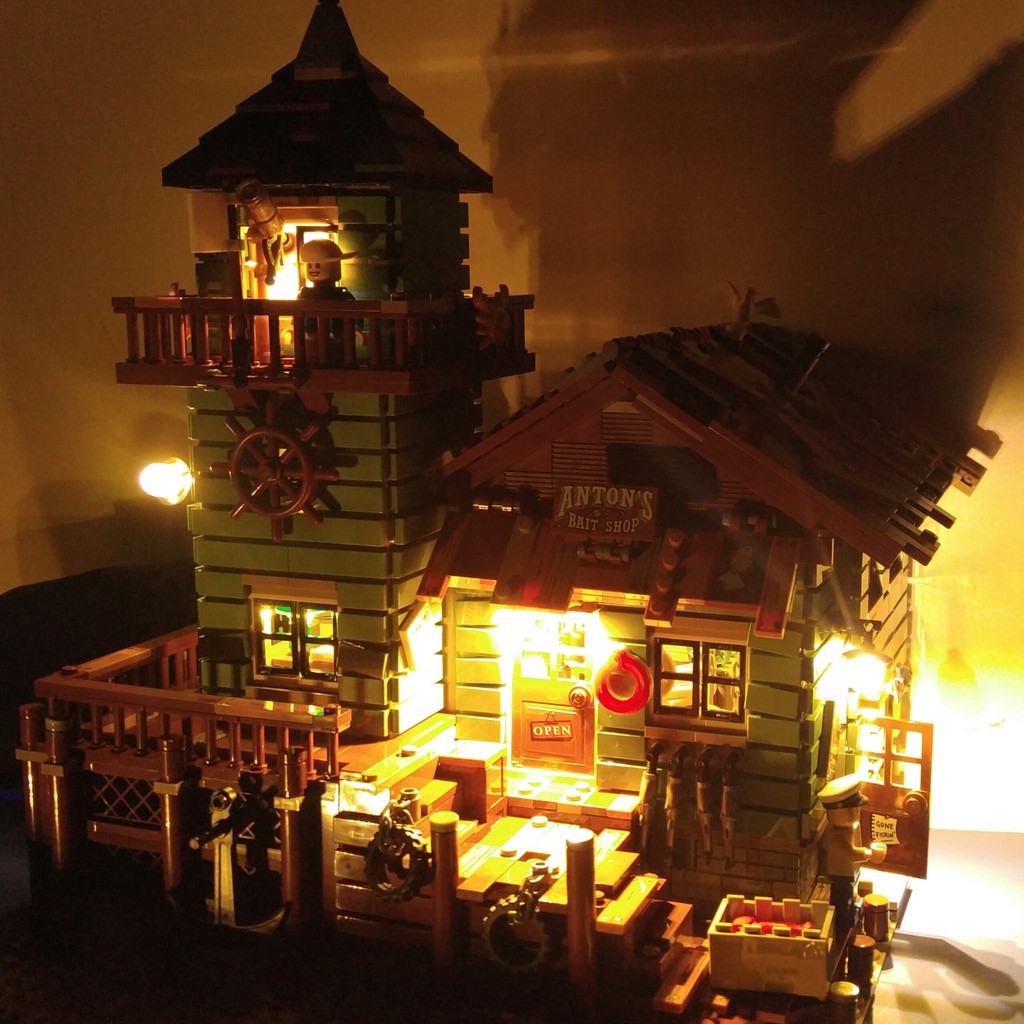 ［想樂］『LED燈組(只有燈，不含樂高積木)』樂高燈組 Lego Light 21310 Ideas 漁屋 (預購,店面預購價$1400)