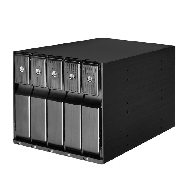小白的生活工場*SilverStone 銀欣 FS305-12G 5.25吋x 3轉3.5吋x5 免托盤內接硬碟抽取盒