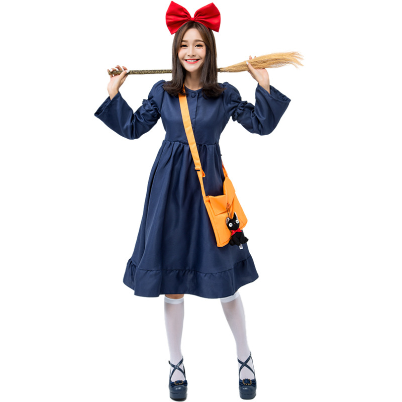 萬聖節女生魔女宅急便女巫琪琪服裝cosplay 成人日系小魔女變裝派對服裝 蝦皮購物