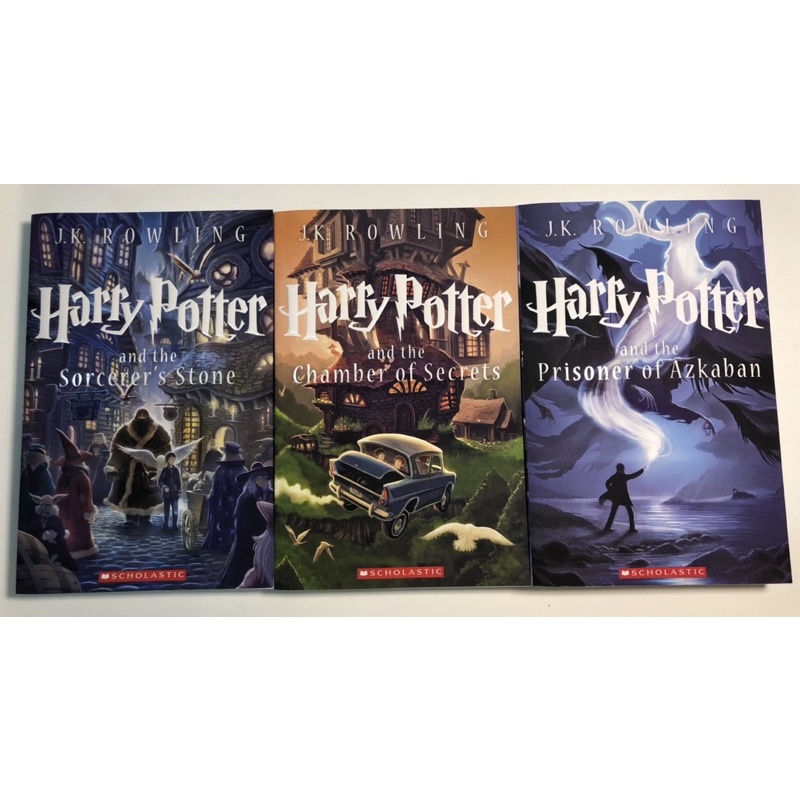 📖二手｜美版原文｜哈利波特1-3集 Harry Potter J.K. Rowling