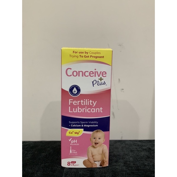 全新 法國 SASMAR Conceive Plus 助孕潤滑劑 4g*4入