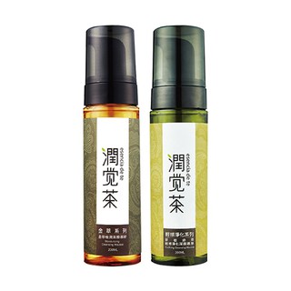 茶寶 潤覺茶 金萃植潤／輕感淨化 茶籽潔顏慕斯 200ml【新高橋藥局】2款可選