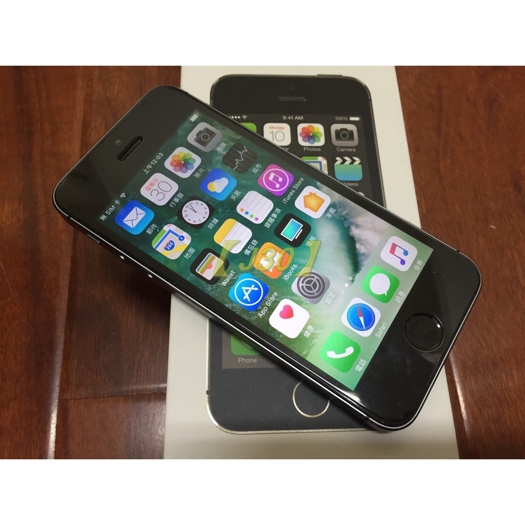 9成5新 保存漂亮 蘋果 Apple Iphone 5s iphone5s 16G 16GB 灰黑色