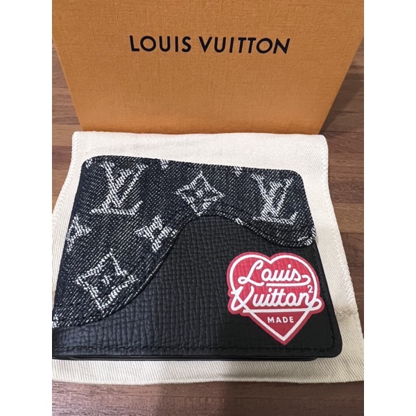 LV Human Made 聯名皮夾 NIGO