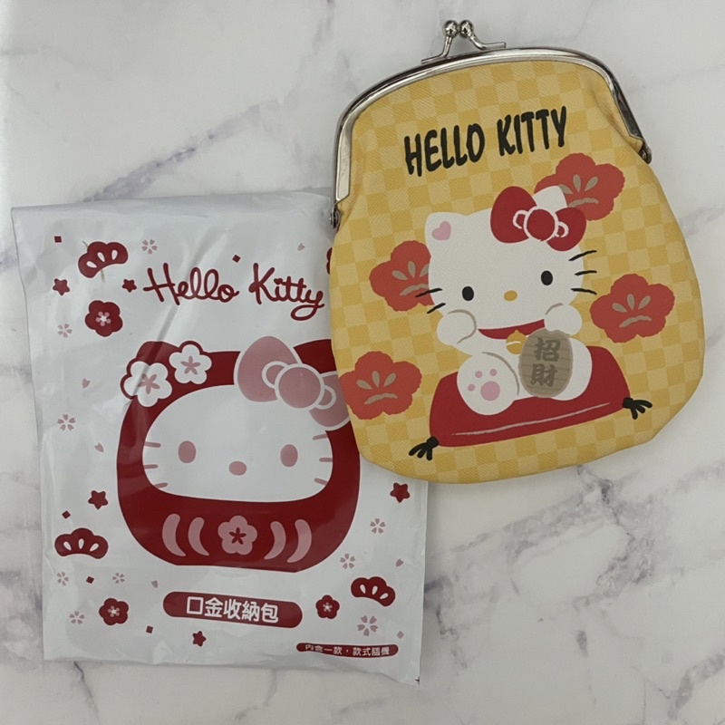 「全新」HELLO KITTY口金收納包