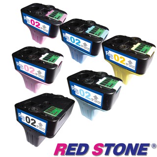 【當天出貨】RED STONE for HP NO.02環保墨水匣