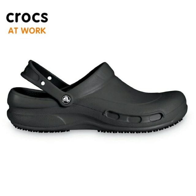 white non slip crocs