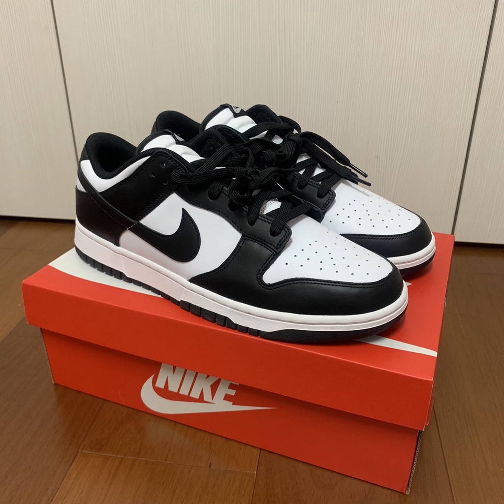 【鞋子】Nike Dunk Low Retro US12 黑白 熊貓 Panda DD1391-100