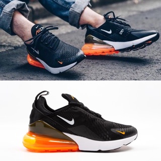 Quality Sneakers - Nike Air Max 270 黑橘 黑白