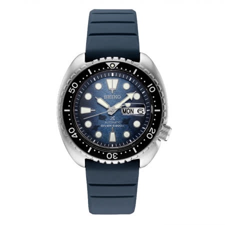 SEIKO 精工 PROSPEX 愛海洋 海龜王 200米潛水機械腕錶 SRPF77K1  SK008