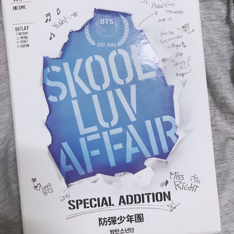 （暫保留）BTS 防彈 Skool luv affair 特別版 SLA 特專 DVD  空專 無卡