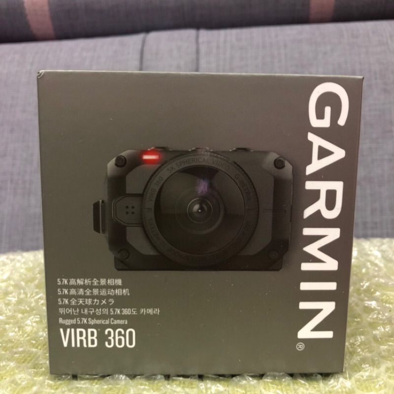 【GARMIN】VIRB 360全景相機