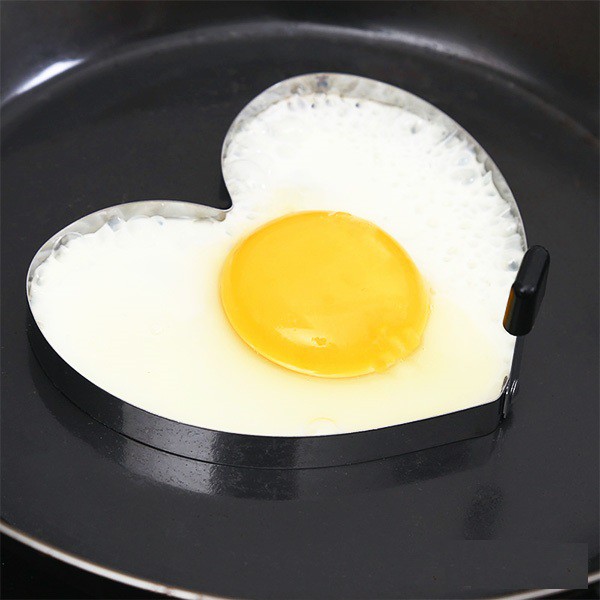 日本進口 日本製 不銹鋼 煎蛋圈 煎蛋模具 愛心雞蛋 麥當勞早餐 煎荷包蛋 心型模具 塑型 鬆餅 牛排 煎餅 荷包蛋器