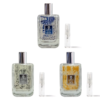 英國 Bluebeards 藍鬍子 男性香水組（3款）迷你試管針管試香香水香氛 隨身古龍水小香水試香瓶組合 男香男士男生