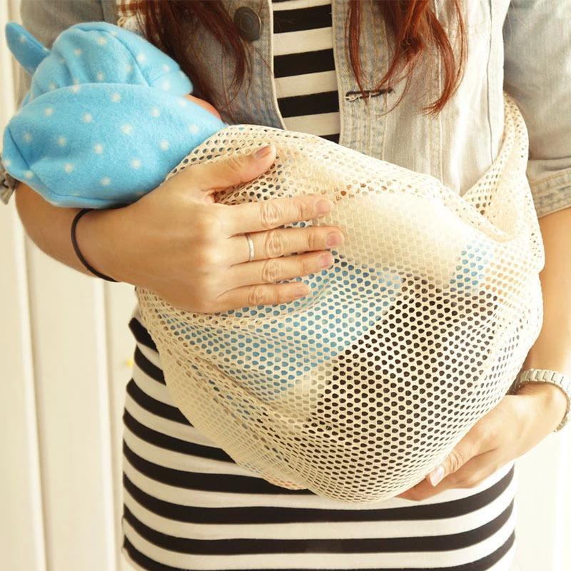#初生嬰兒背帶寶寶背巾簡易橫抱式前抱式新生兒喂奶巾背袋抱帶