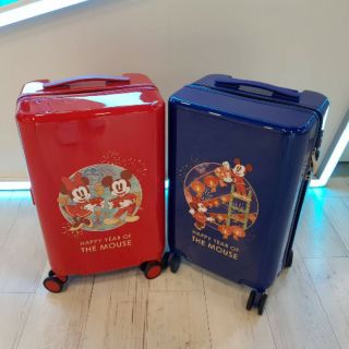 Deseno Disney 2020聯名 鼠年 限量 18.5吋 行李箱 登機箱 附海關鎖 7-11 迪森諾 藍色