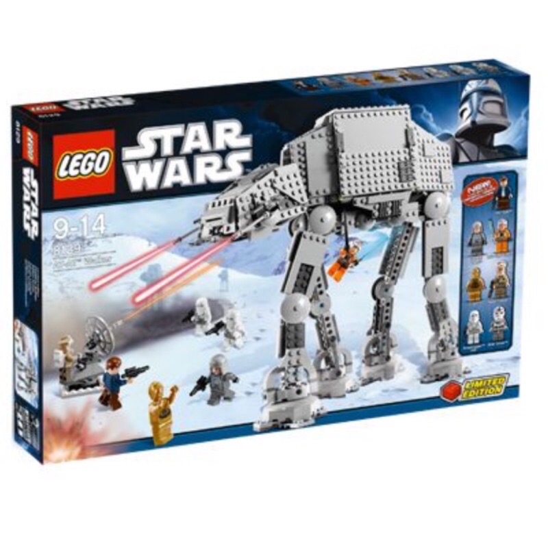 LEGO 樂高 8129 STAR WARS AT Walker ［二手］［有盒］［有書］